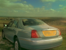 Rover75 V6 Overlooking Roundway Downs Devizes